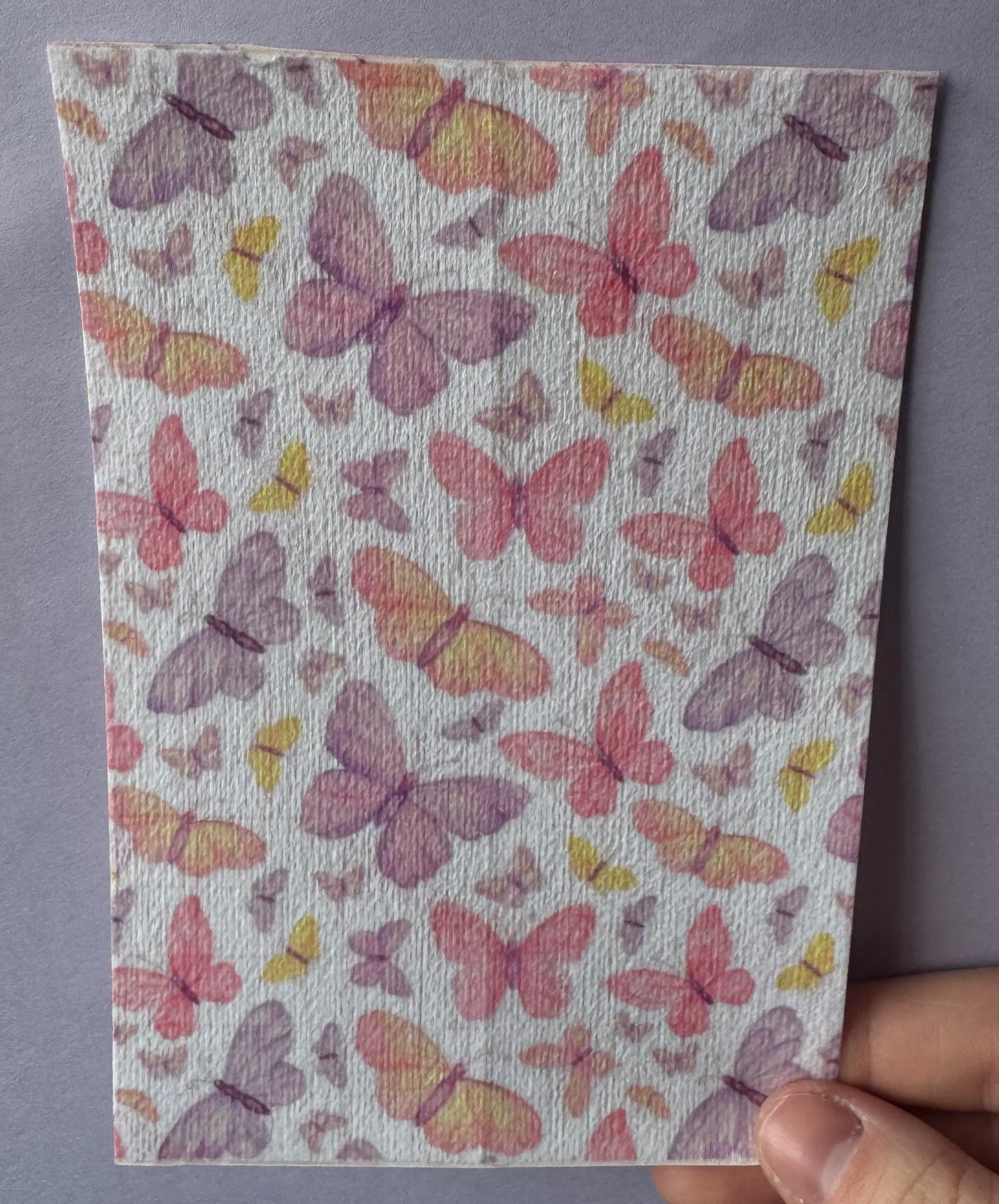 Pink And Purple Butterflies Tubie Tape