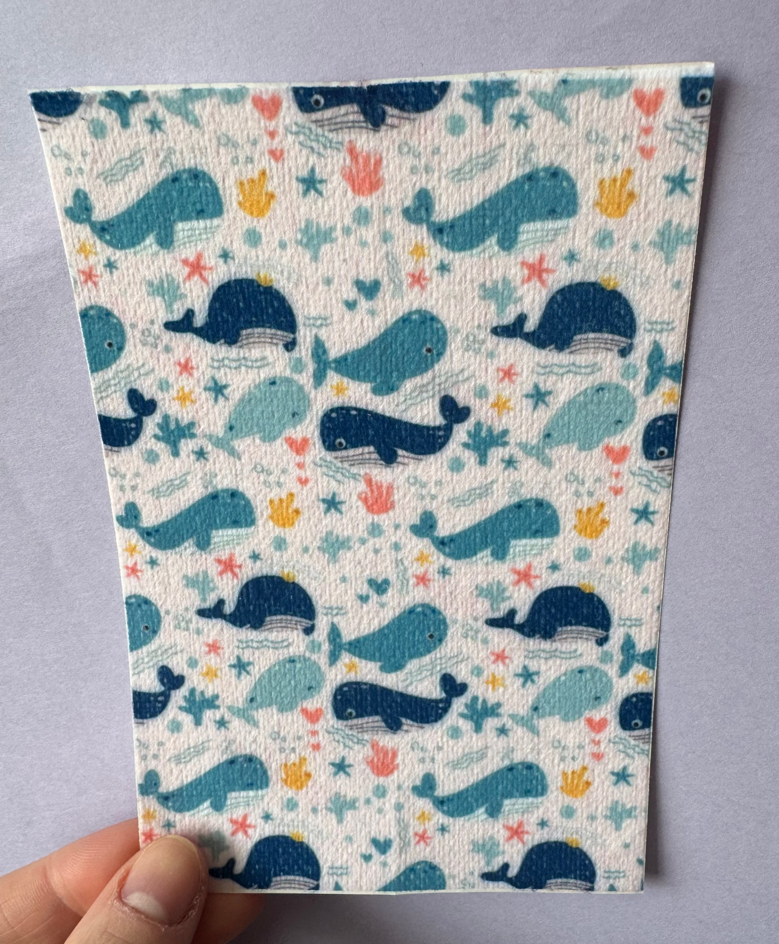 Light Blue Whale Tubie Tape