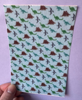 Blue Dinosaur Tubie Tape