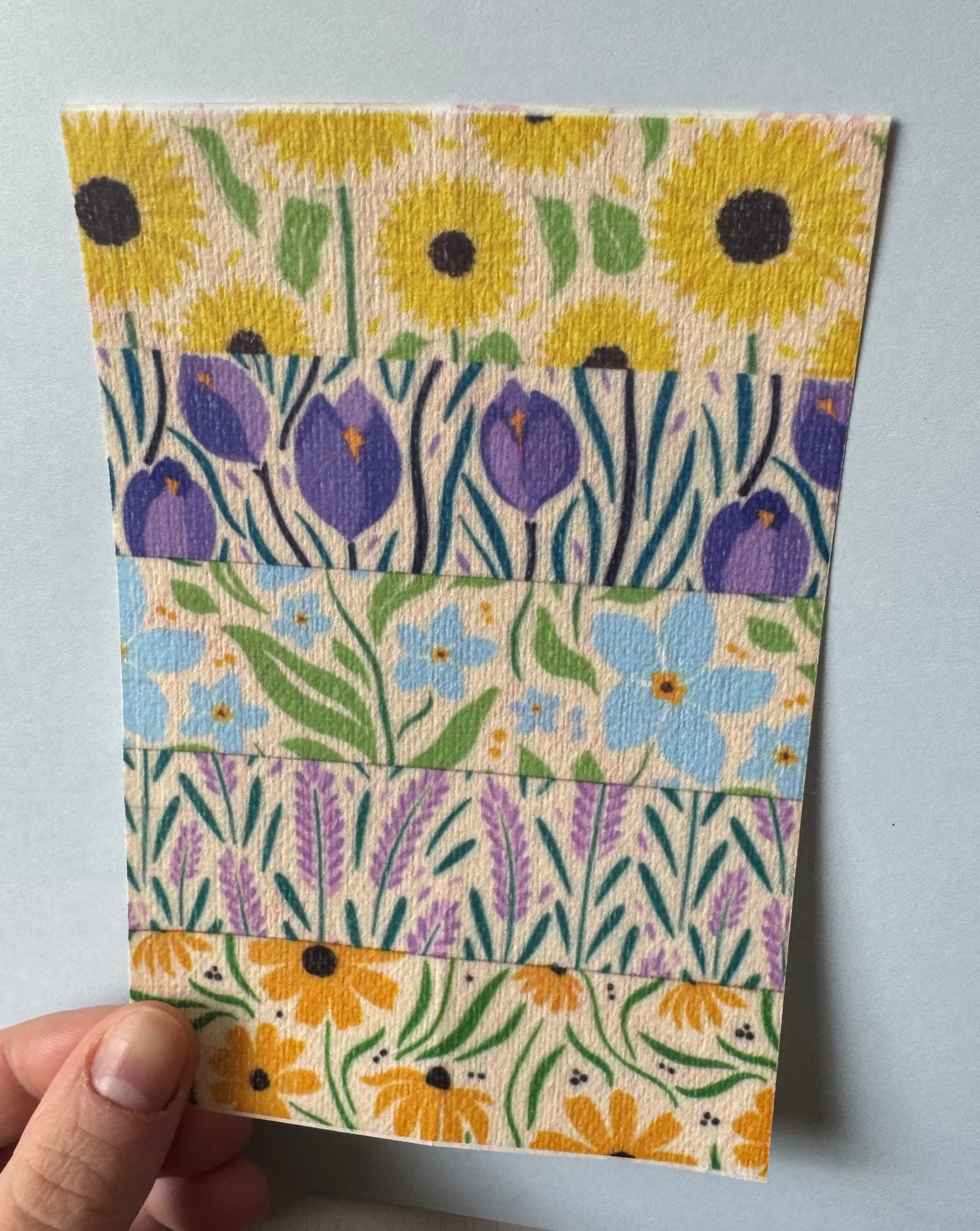 Mixed Garden Flowers Tubie Tape