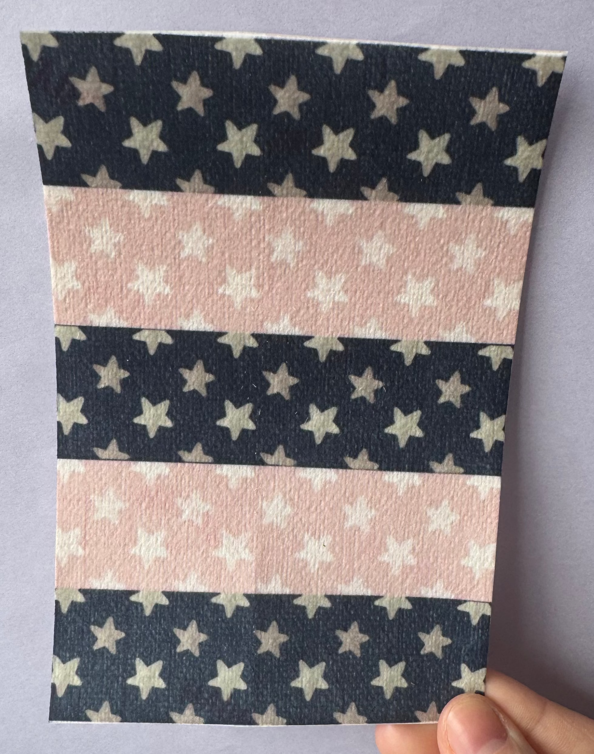 Black And Pink Stars Tubie Tape