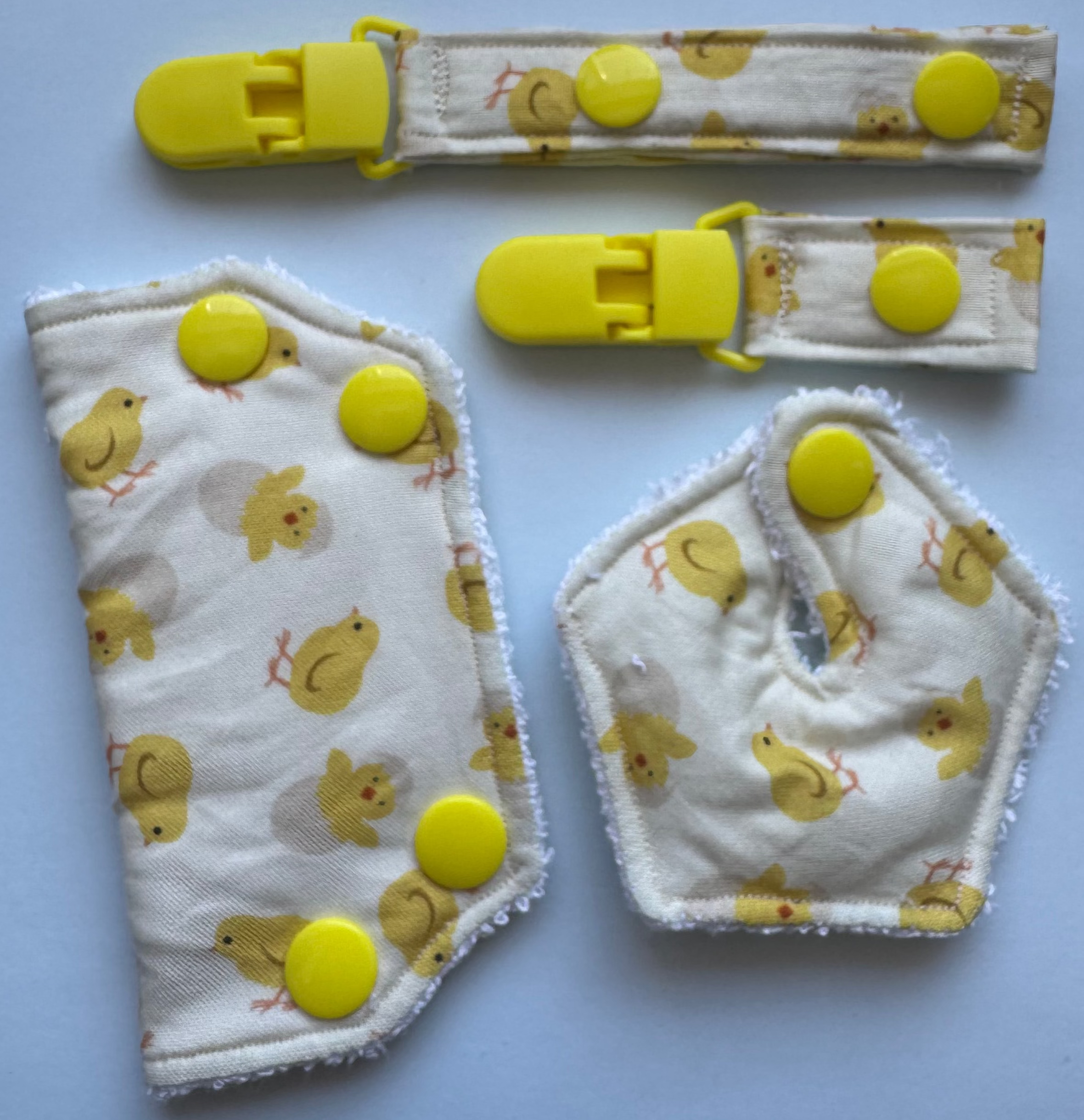 Chicks Tubie pads, Port covers, and Tubie clips