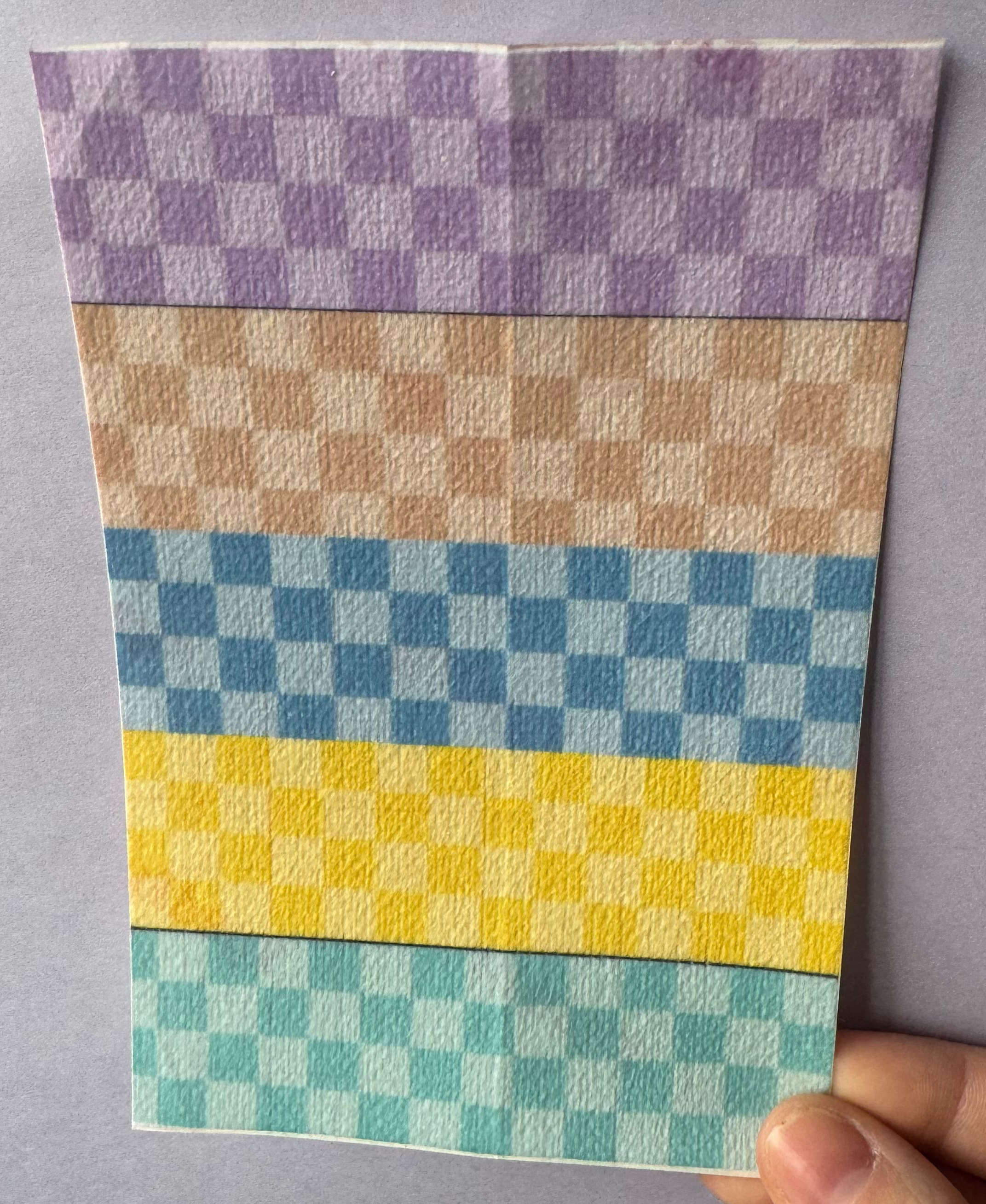 Mixed Checkered Tubie Tape