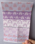 Mixed Purple Rainbows Tubie Tape