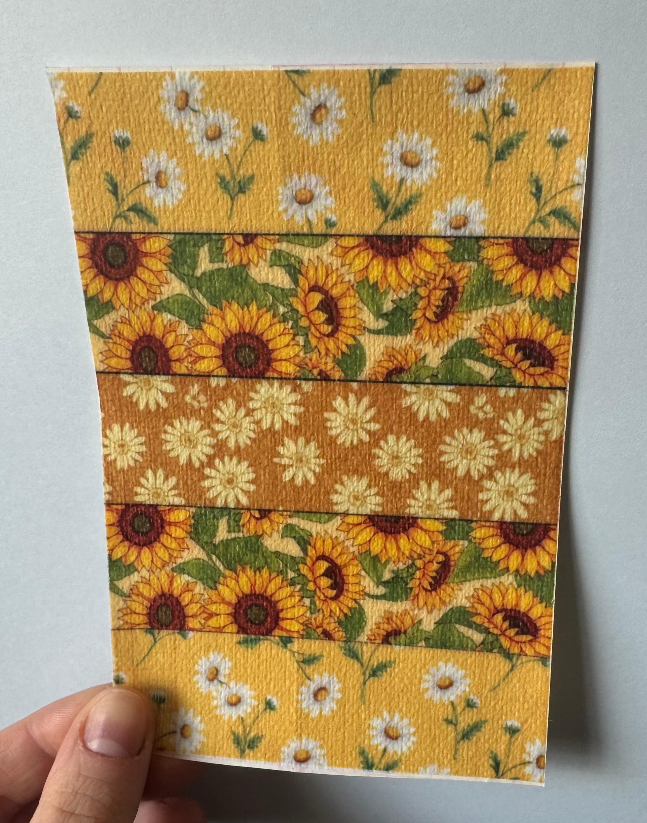 Mixed Yellow Flowers Tubie Tape