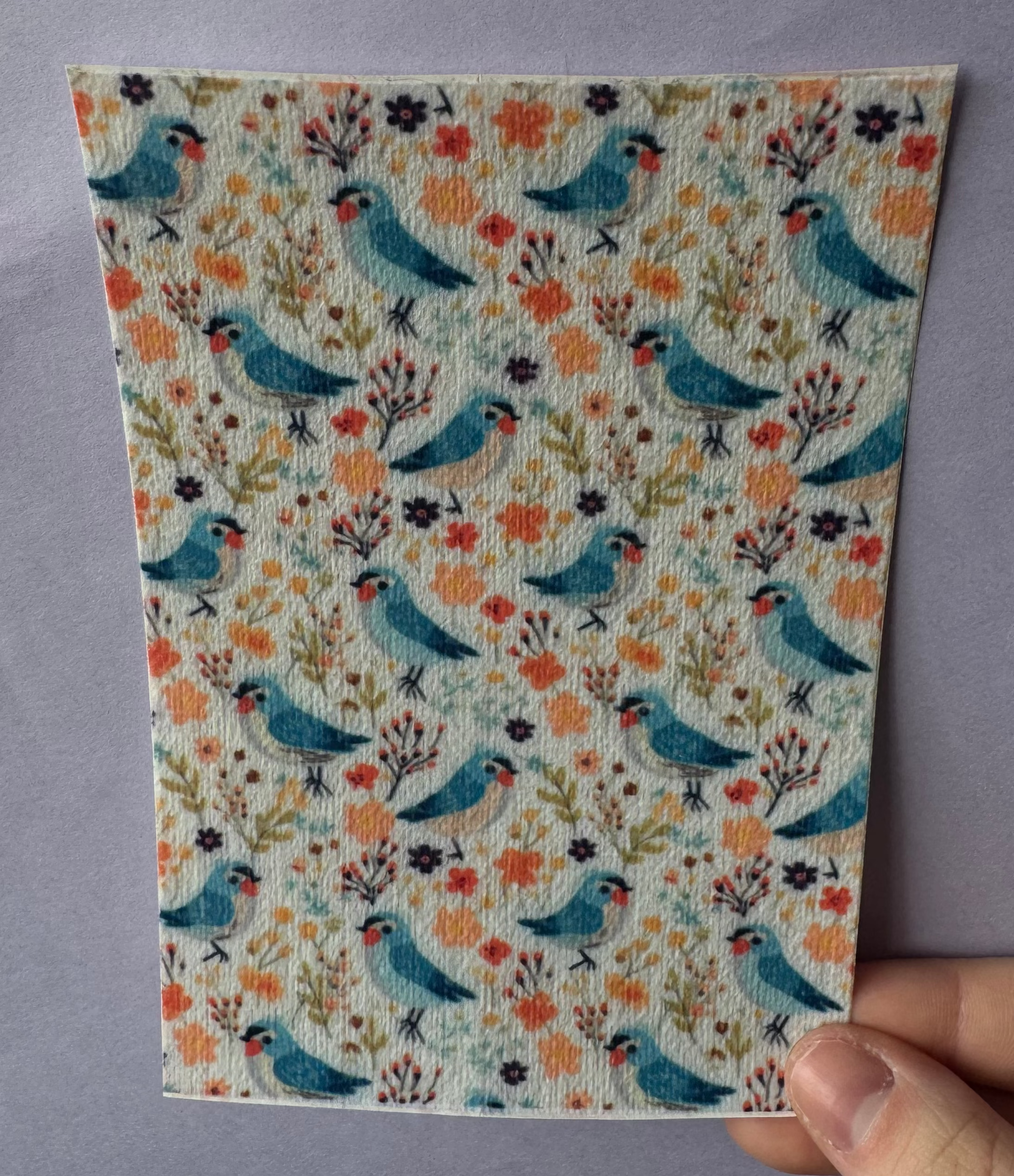 Floral Birds Tubie Tape