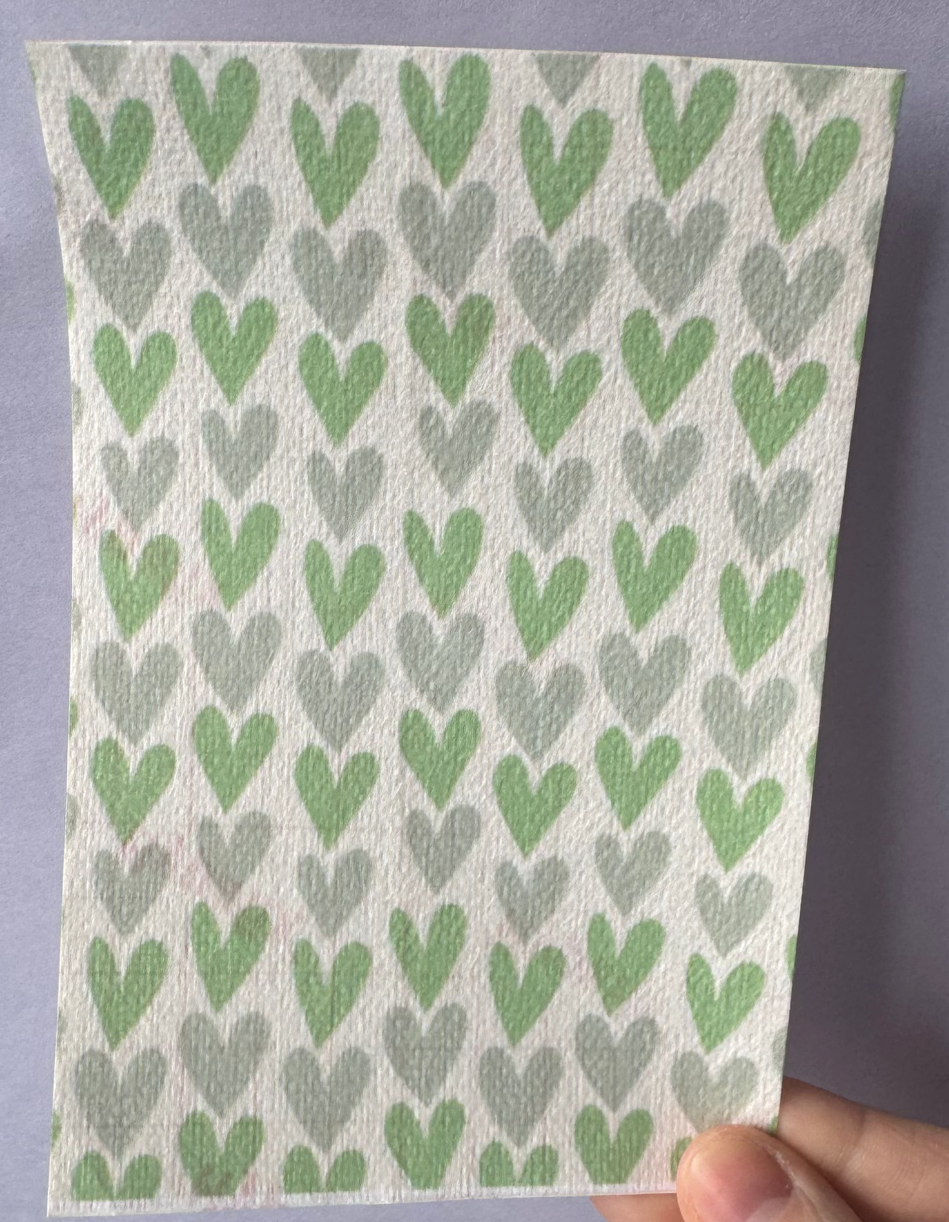 Green Hearts Tubie Tape