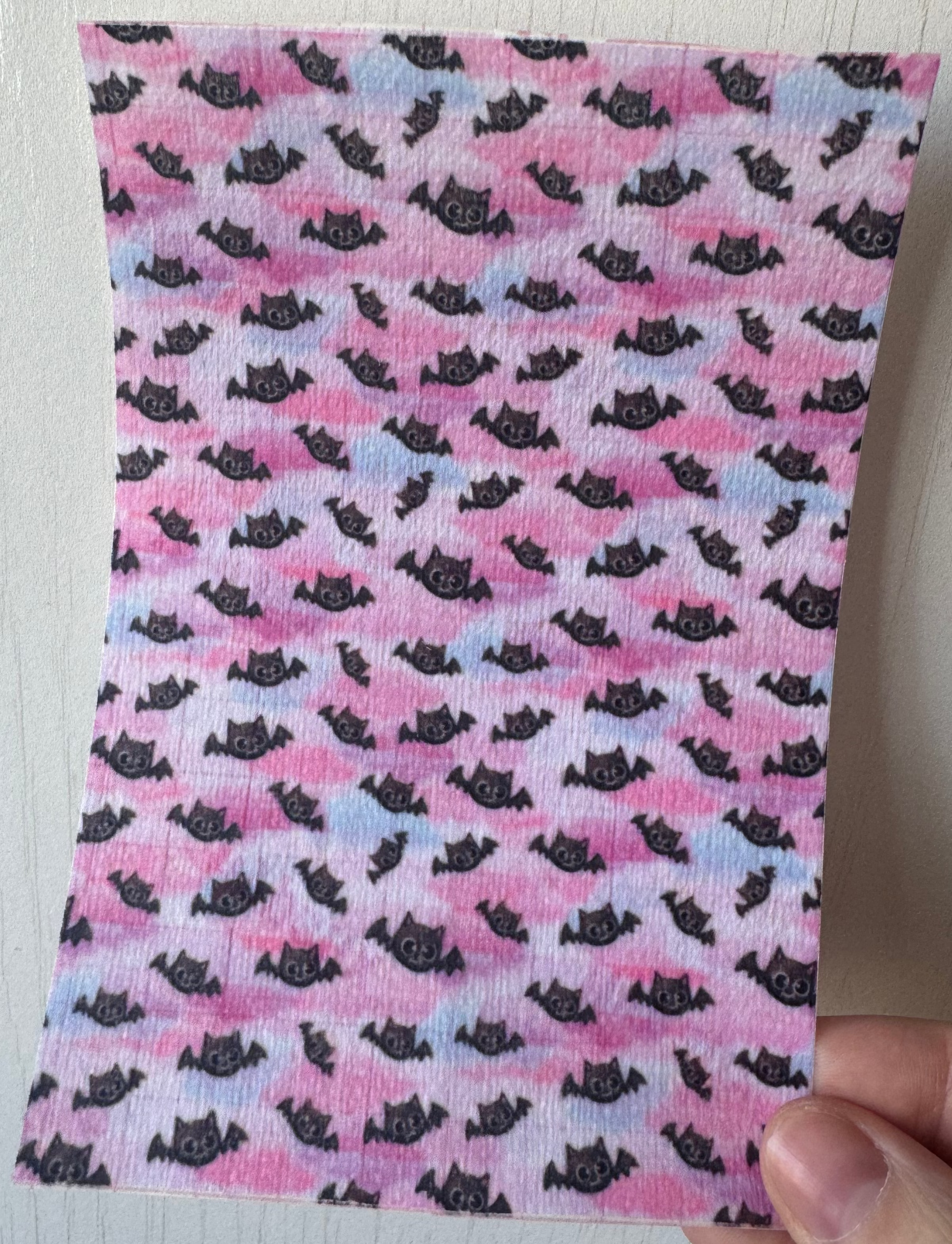 Blue, Pink, And Purple Bats Tubie Tape