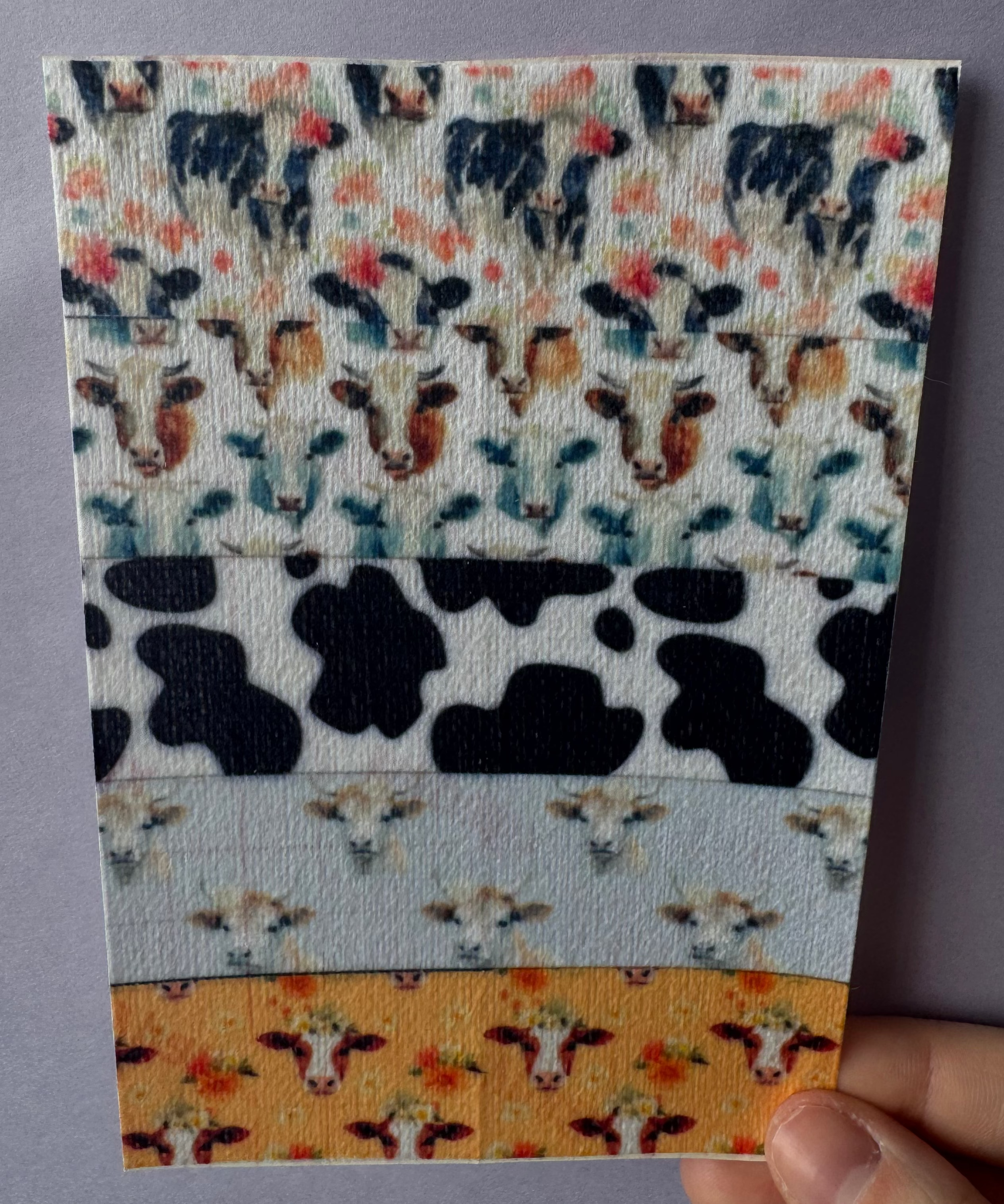 Mixed Cows Tubie Tape