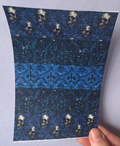Navy Mixed Gothic Tubie Tape