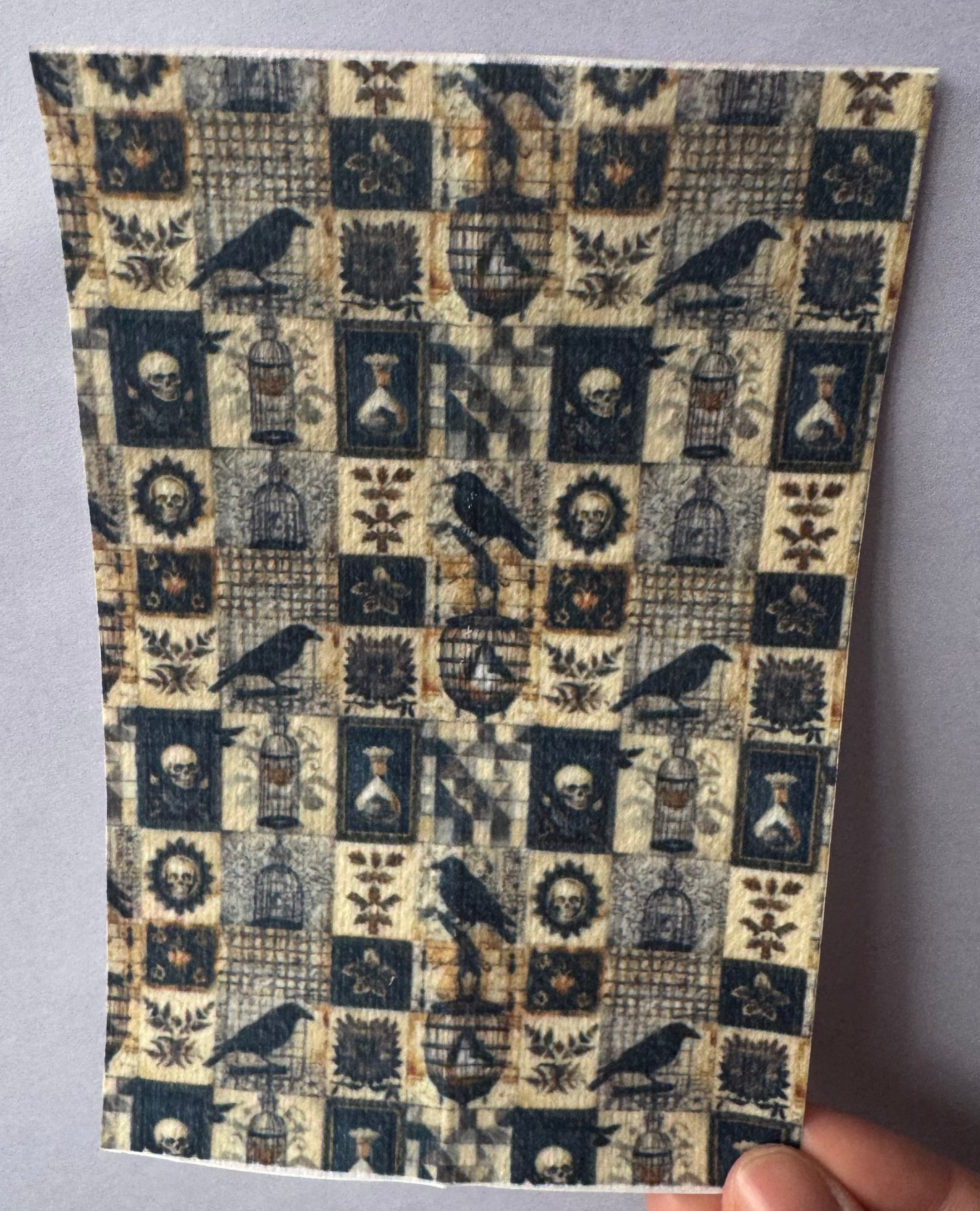 Light Gothic Patchwork Tubie Tape