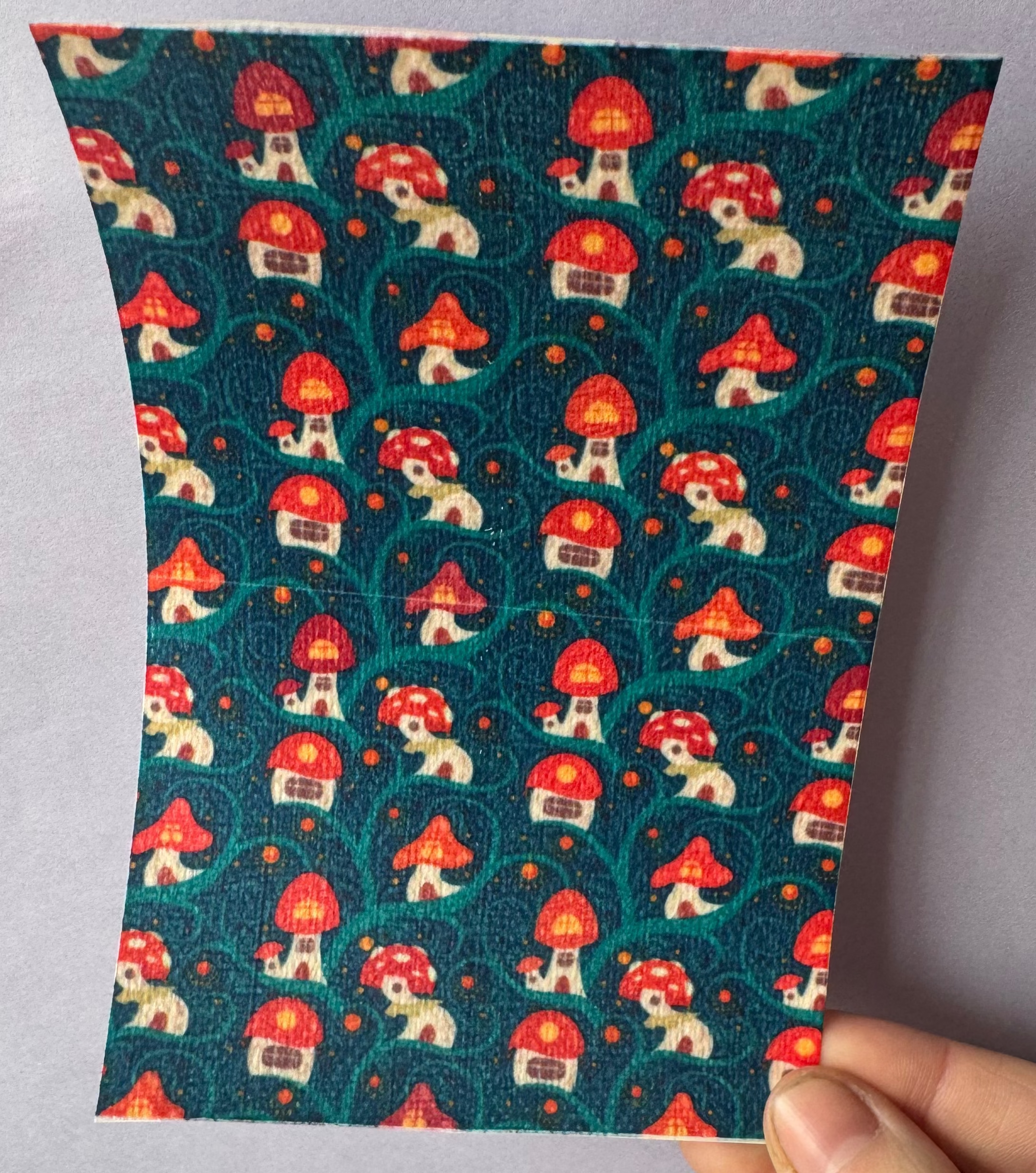 Fairies Mushroom Houses Tubie Tape
