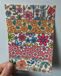 Mixed Doodle Flower Tubie Tape