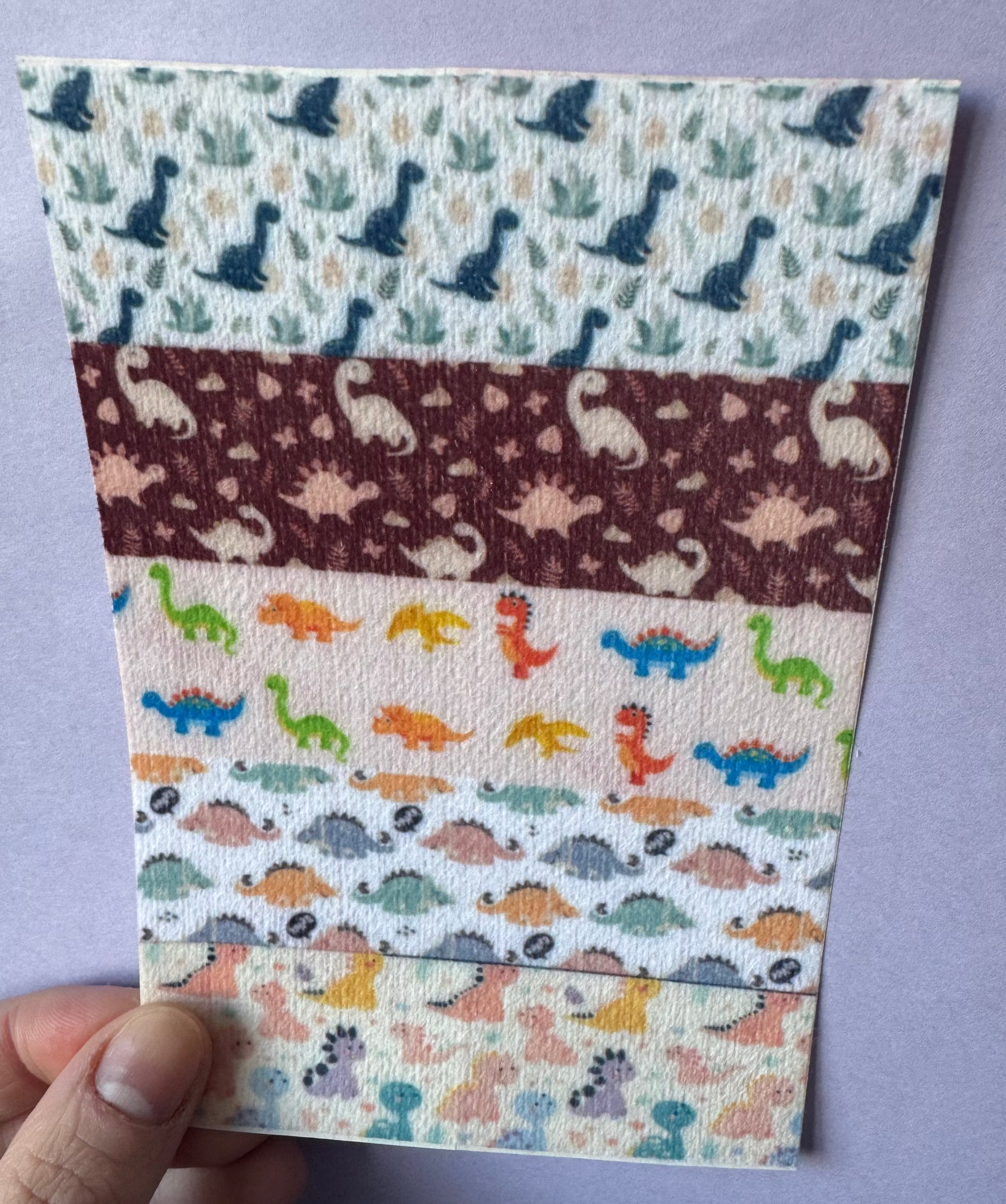 Mixed Pink Dinosaur Tubie Tape