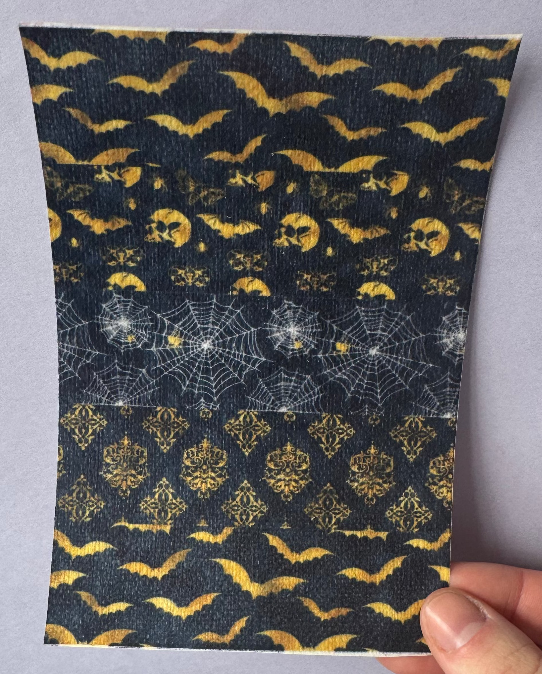 Black And Gold Gothic Tubie Tape