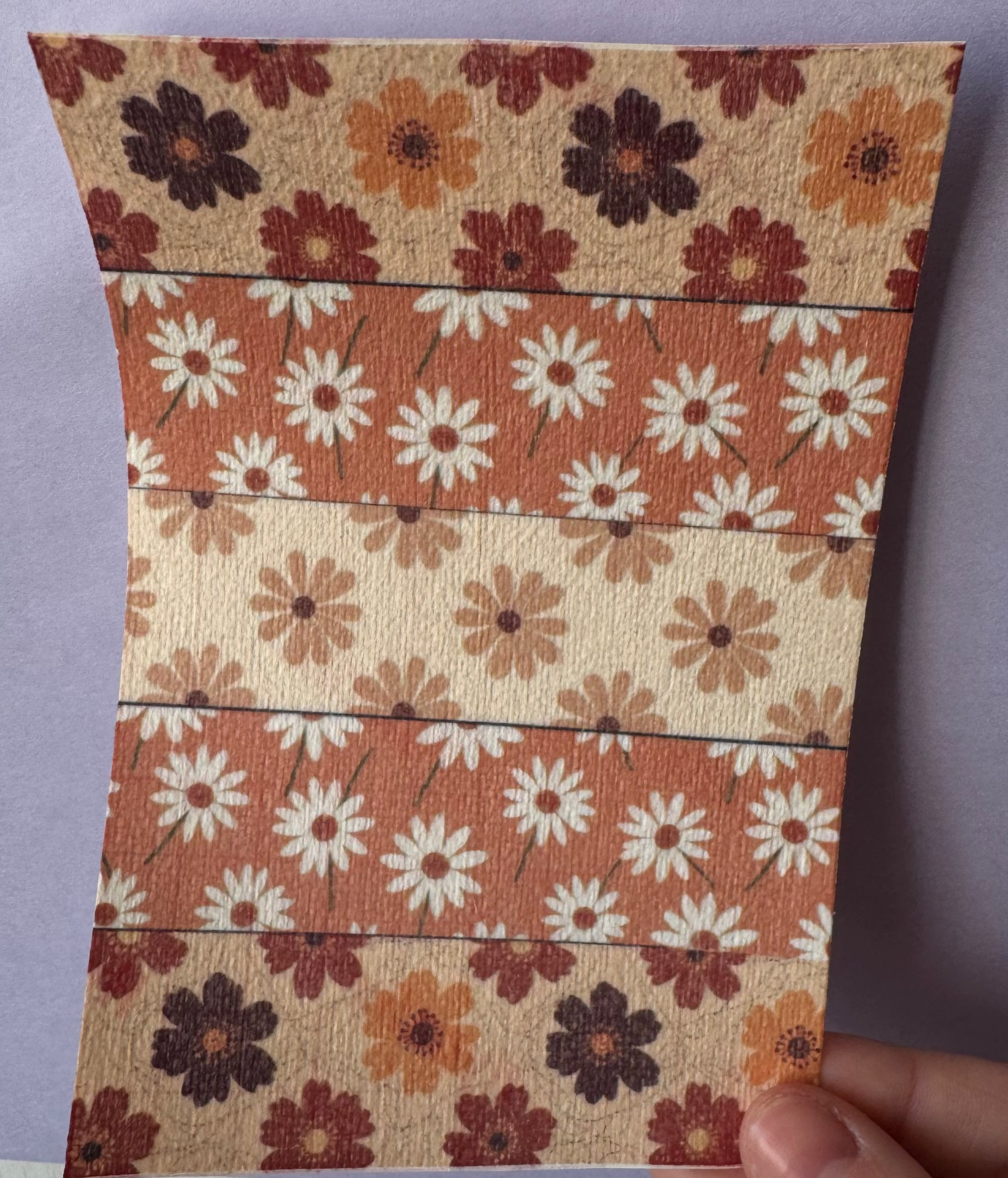 Brown Floral Tubie Tape