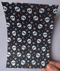 Black Skulls Gothic Tubie Tape