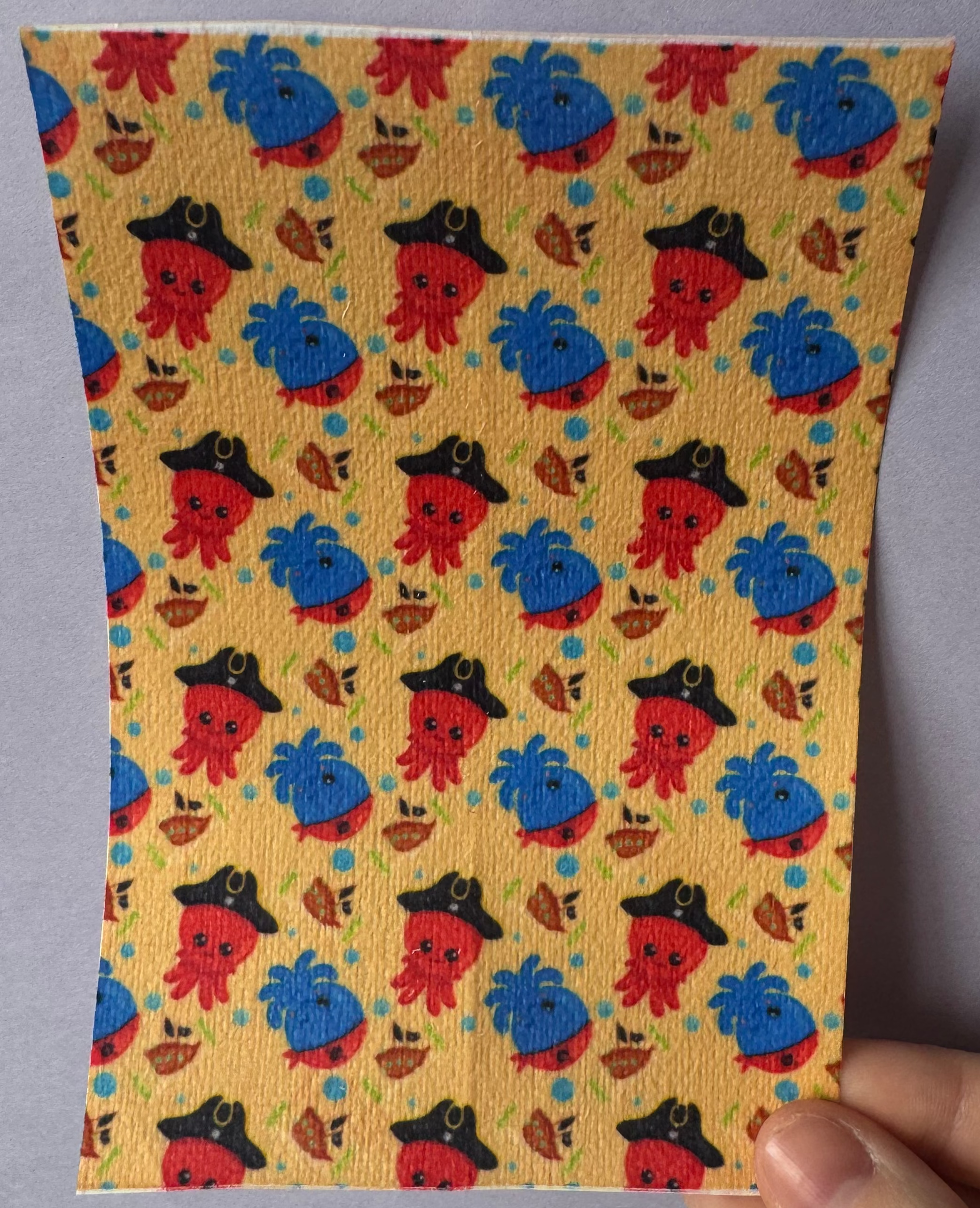 Octopus Pirate Tubie Tape