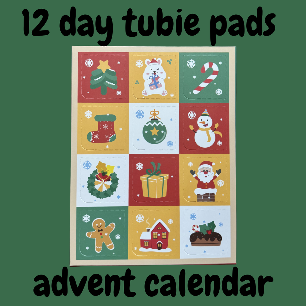 12 Day Tubie Pad Advent Calendar PRE-ORDER