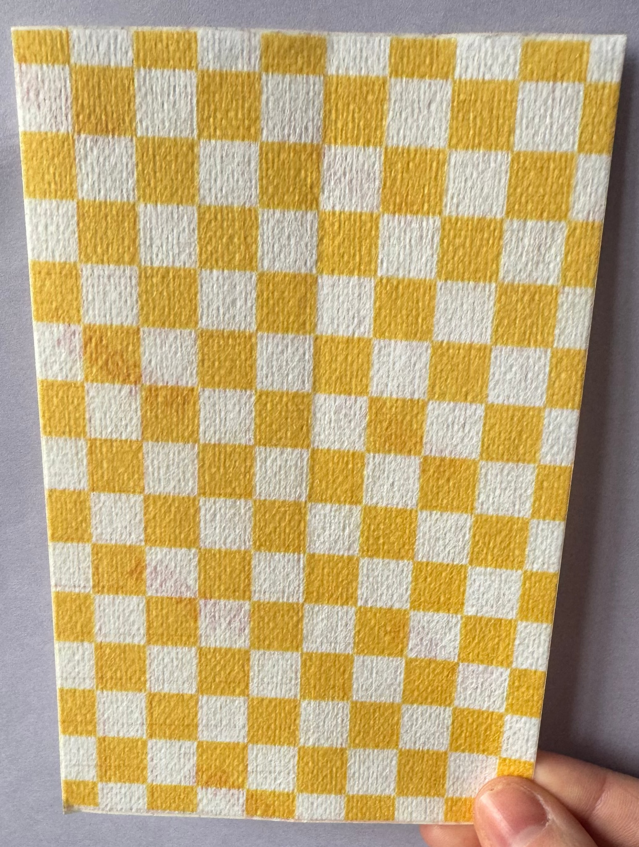 Yellow Checkered Tubie Tape
