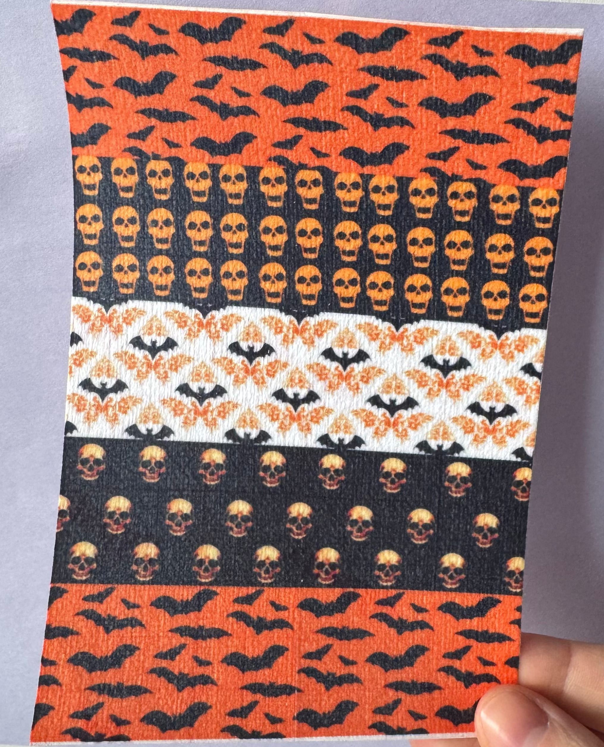 Mixed Orange Gothic Tubie Tape