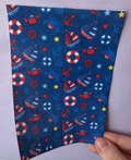 Blue Nautical Tubie Tape