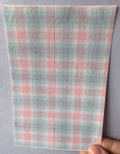 Pink And Blue Plaid Tubie Tape