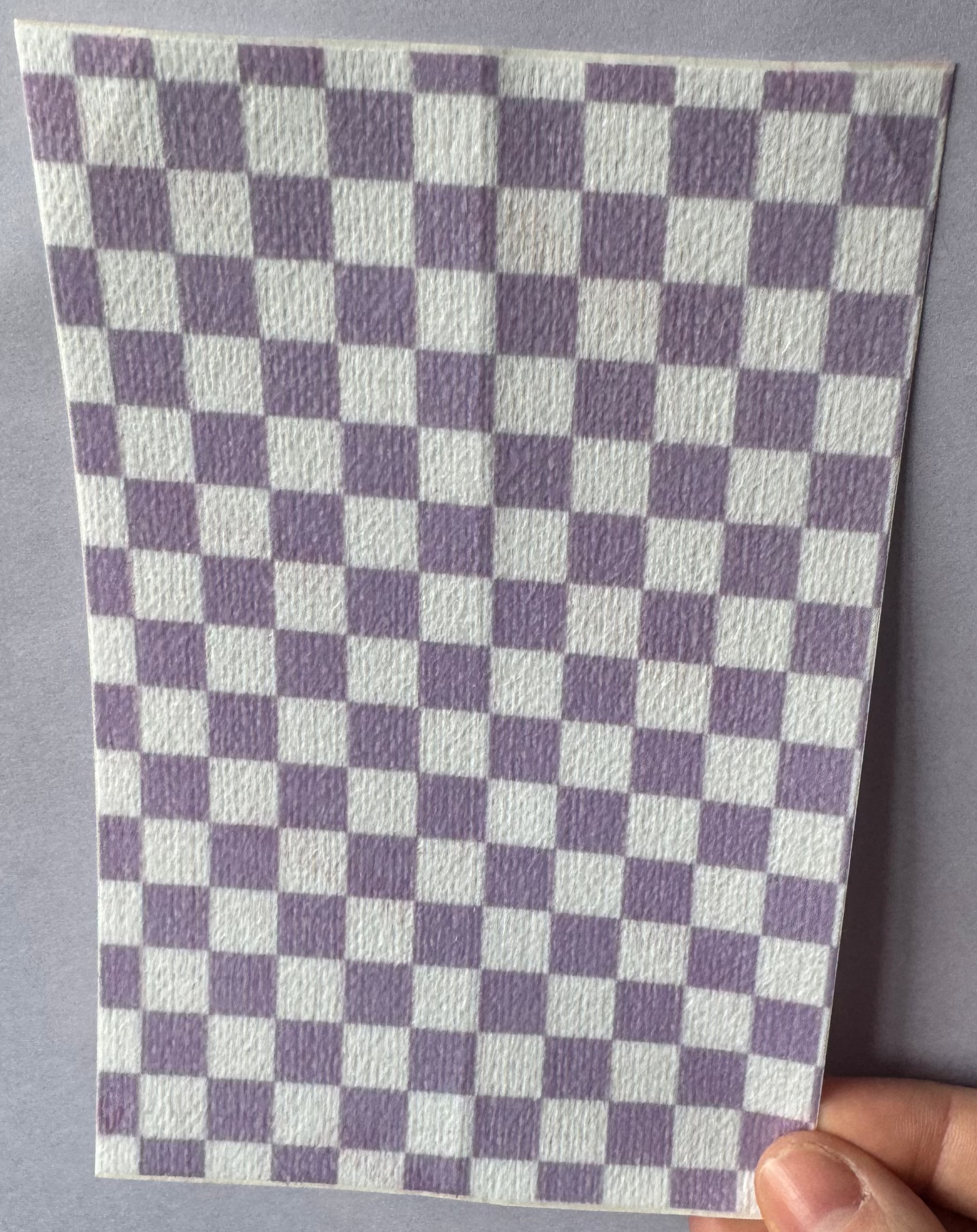 Purple Checkered Tubie Tape