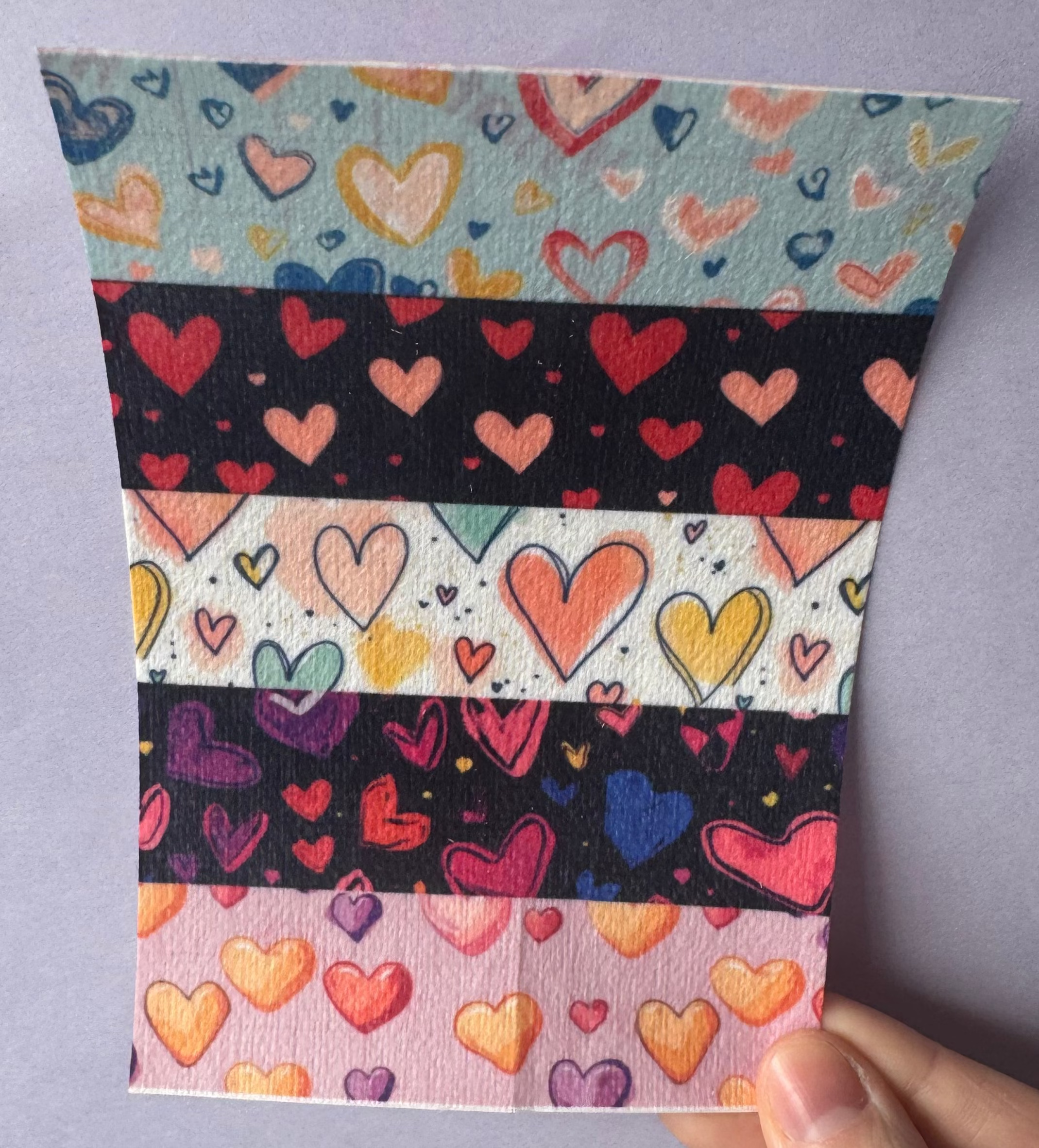 Mixed Hearts Tubie Tape