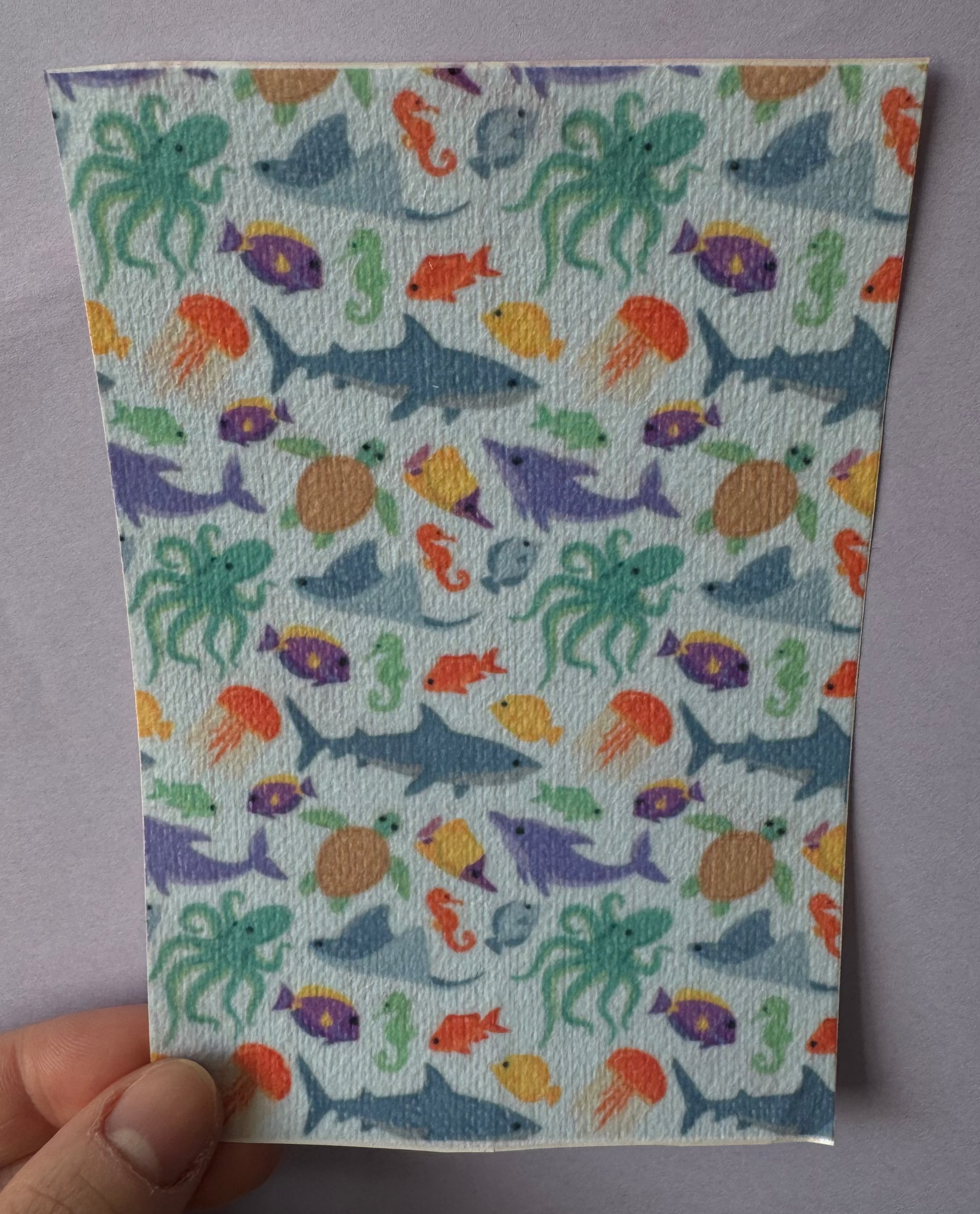 Blue Sea Animals Tubie Tape