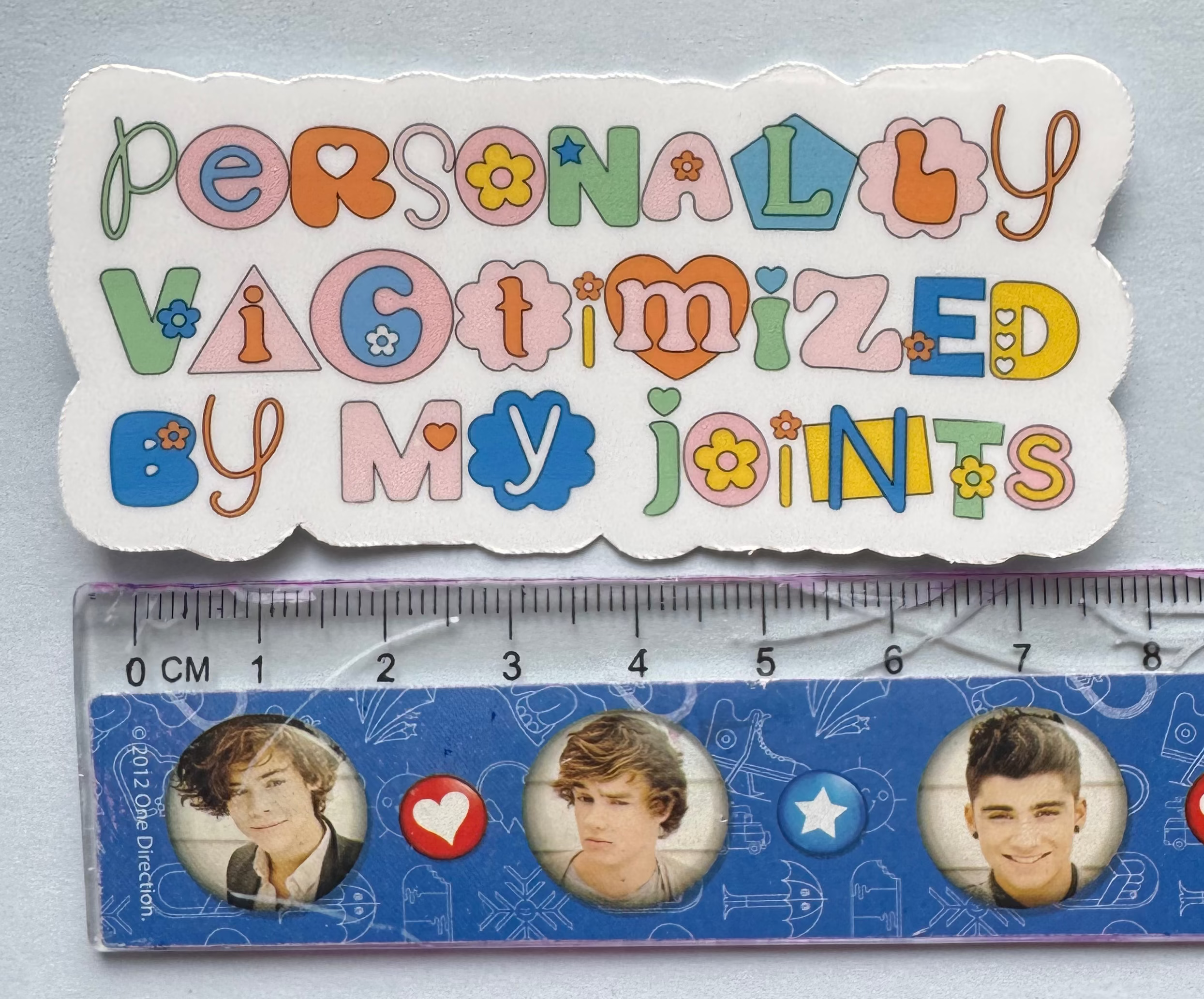 Personally Victimised By My Joints Sticker