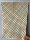 Multicolour Plaid Tubie Tape