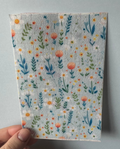 Blue And White Summer Flowers Tubie Tape