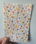 Colourful Garden Flowers Tubie Tape