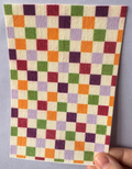 Mixed Autumnal Checkered Tubie Tape