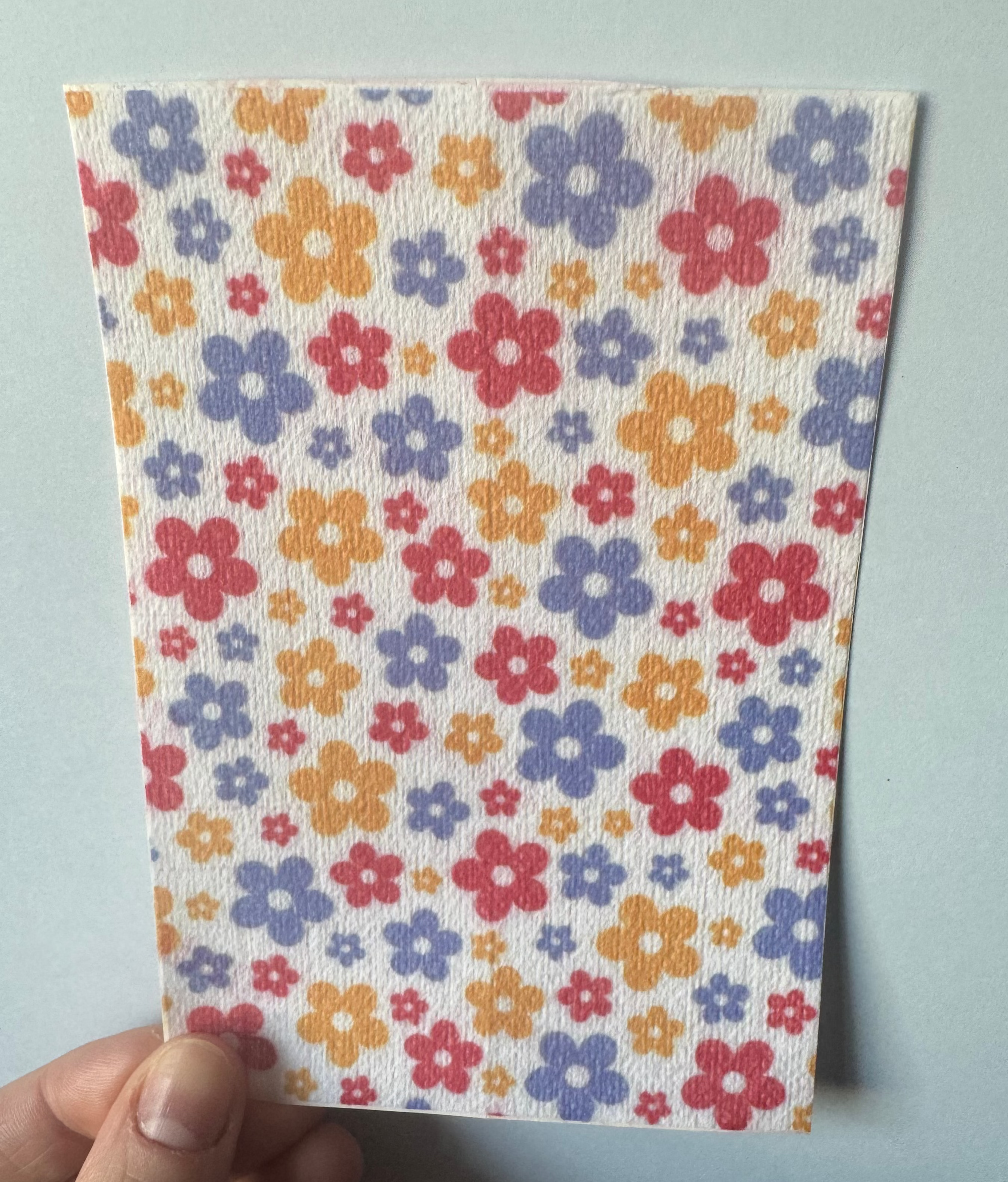 Purple, Pink, And Yellow Flowers Tubie Tape
