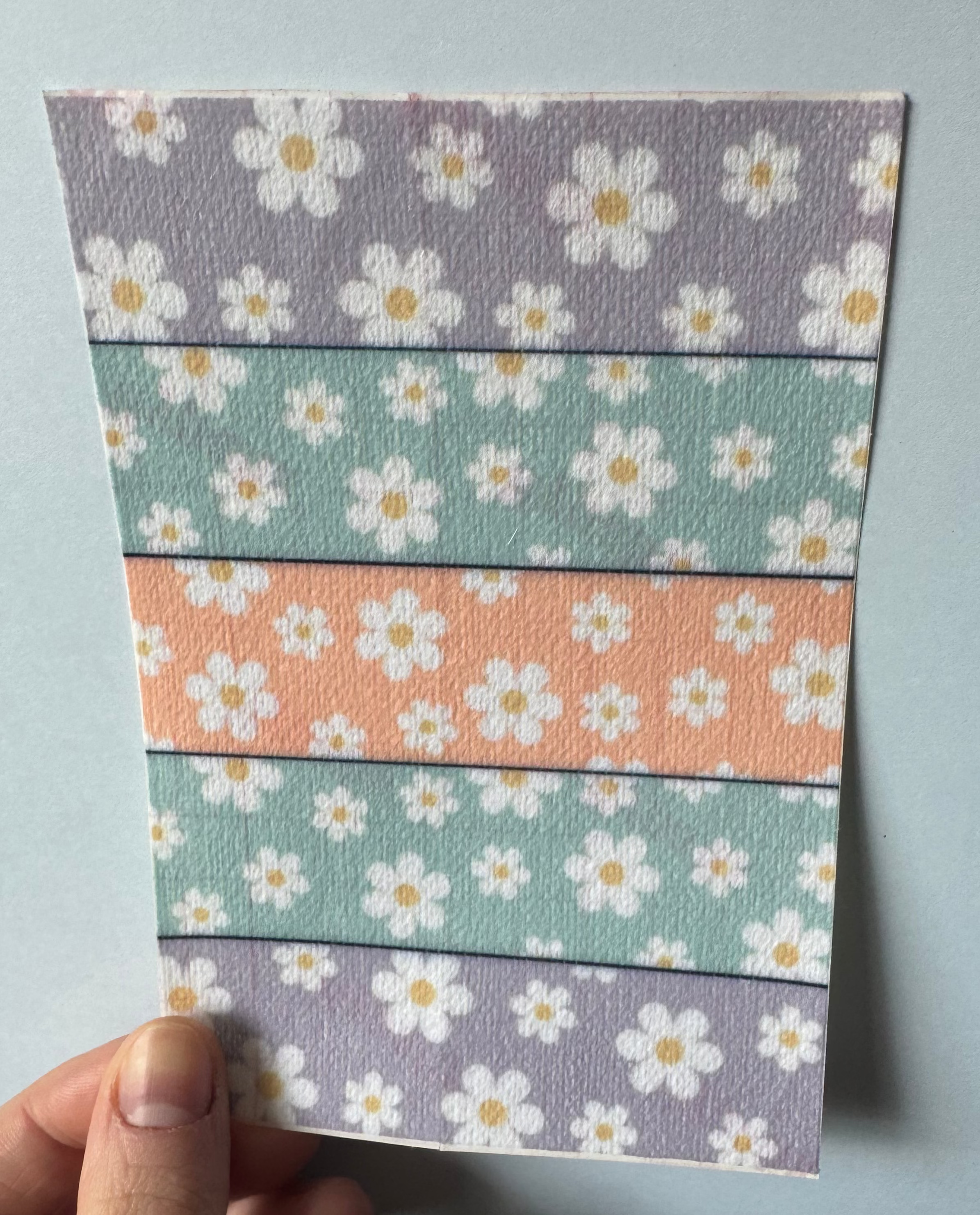 Small Mixed Daises Tubie Tape