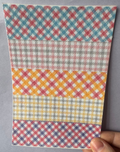 Pink, Blue And Orange Plaid Tubie Tape