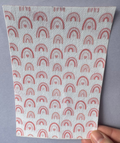 Pink Rainbows Tubie Tape