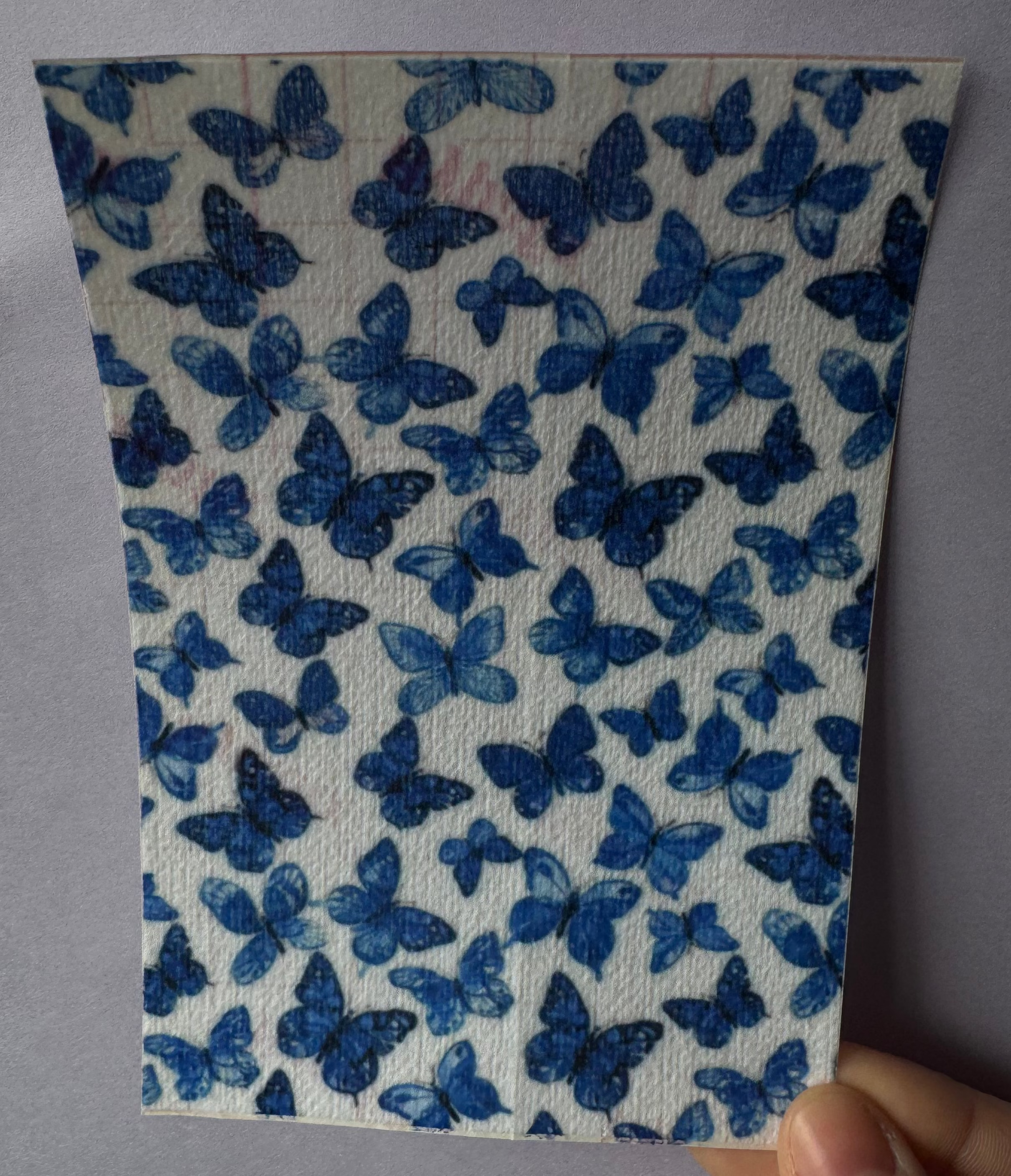 Blue Butterflies Tubie Tape