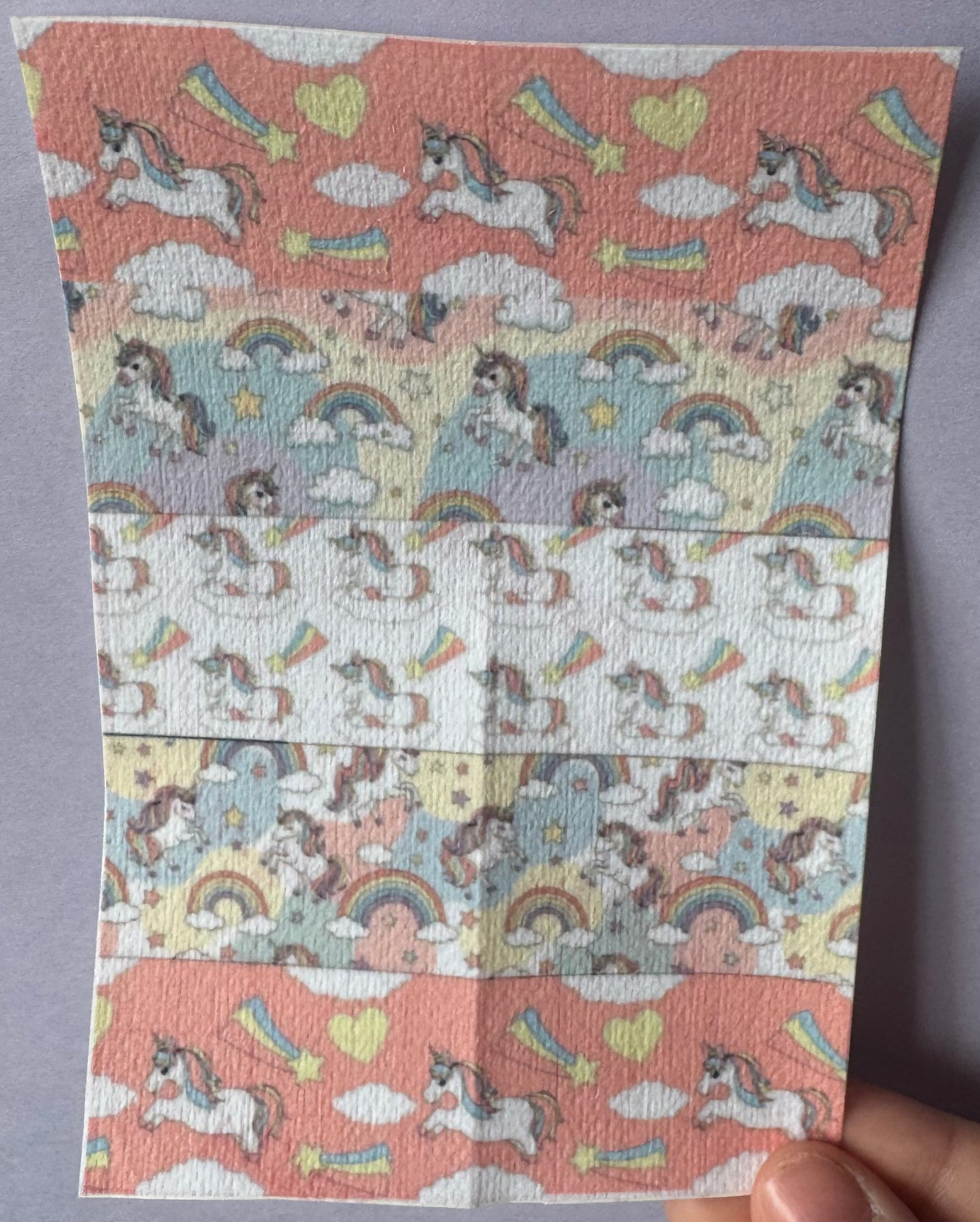Mixed Pink Unicorn Tubie Tape