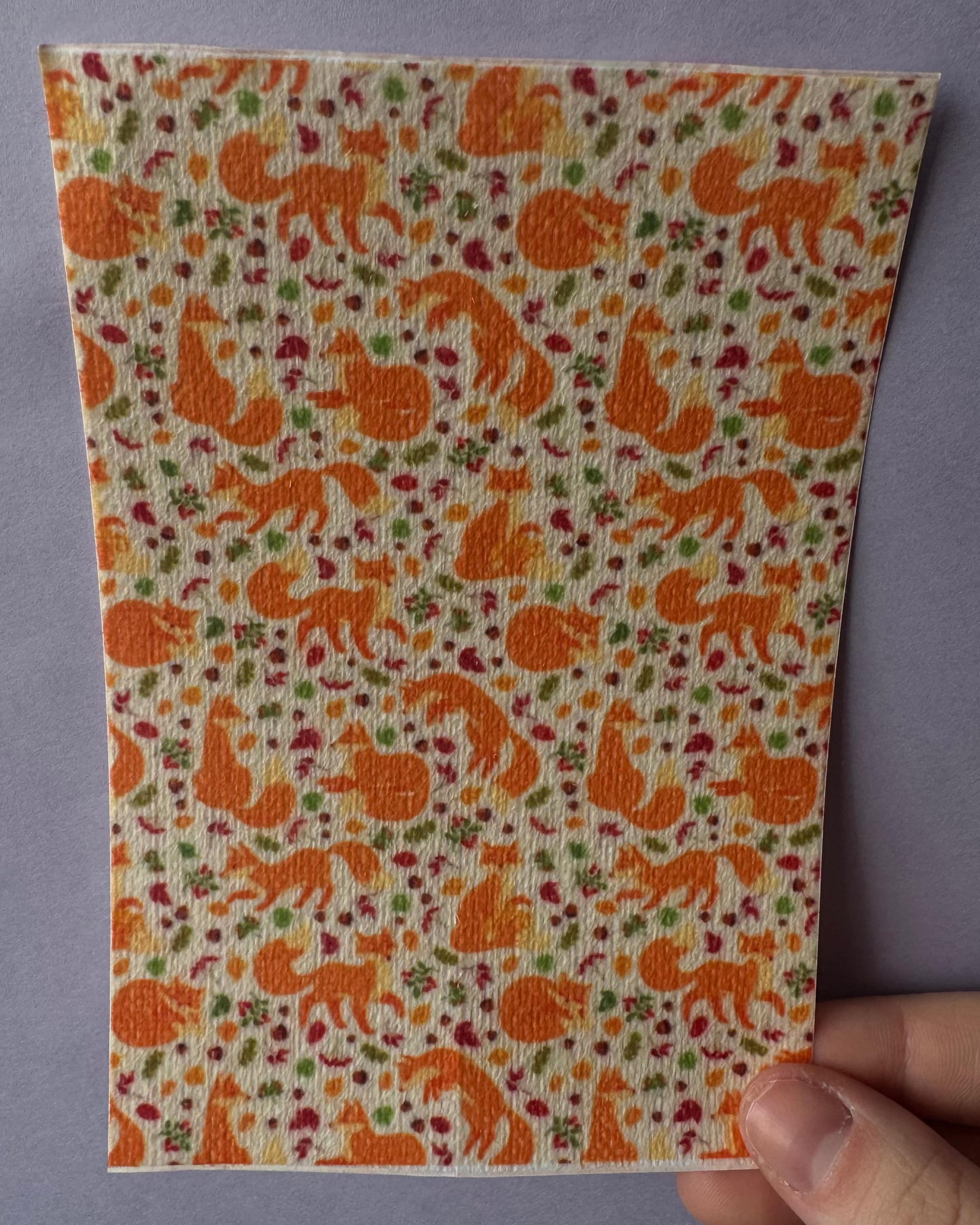 Fox Woodland Animals Tubie Tape