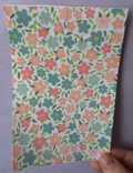 Pink And Blue Floral Tubie Tape