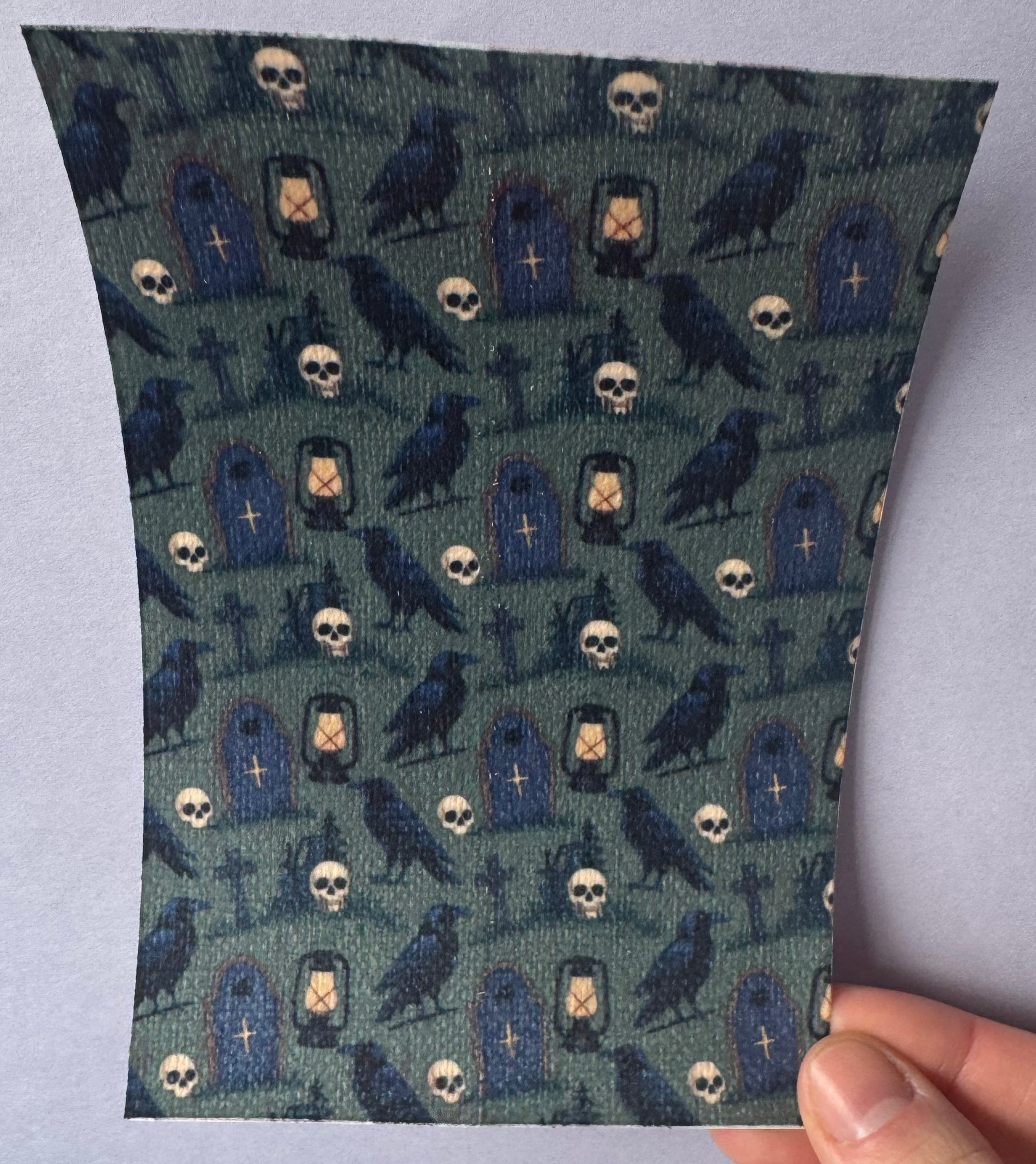 Green Ravens Gothic Tubie Tape