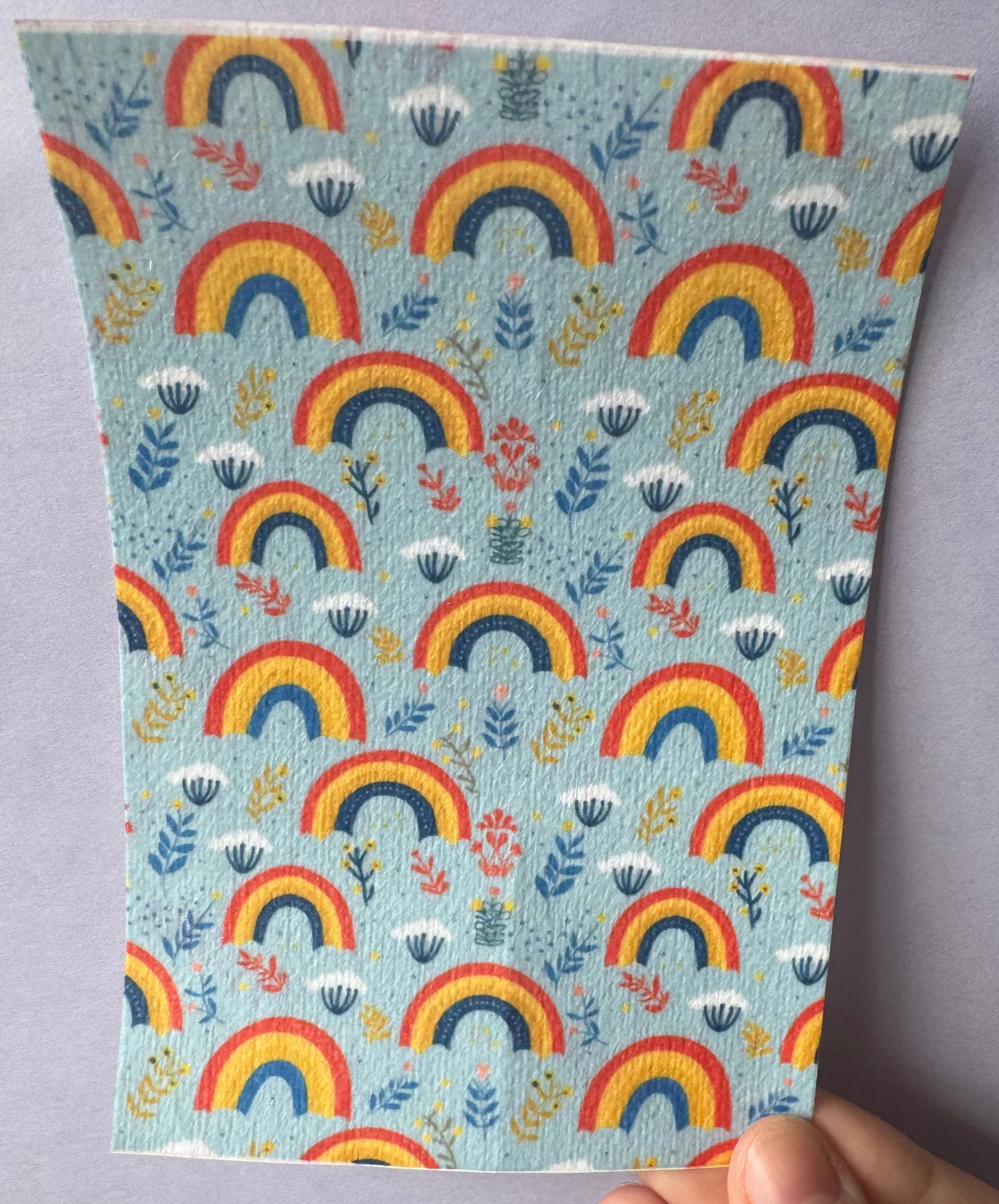 Blue Rainbows Tubie Tape