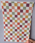 Colourful Mixed Checkered Tubie Tape
