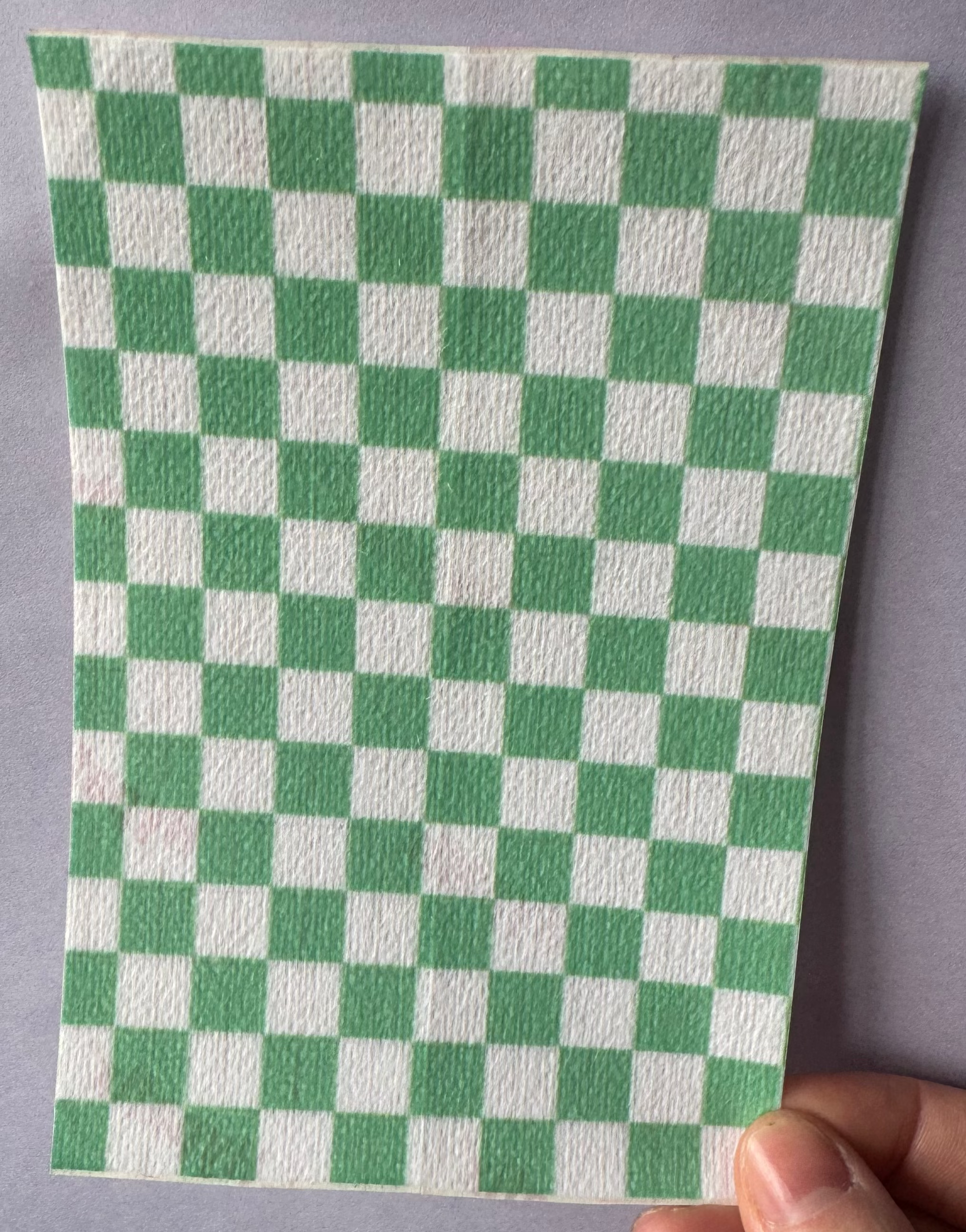 Green Checkered Tubie Tape