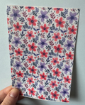 White, Pink And Purple Flowers Tubie Tape