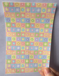 Checkered Floral Tubie Tape