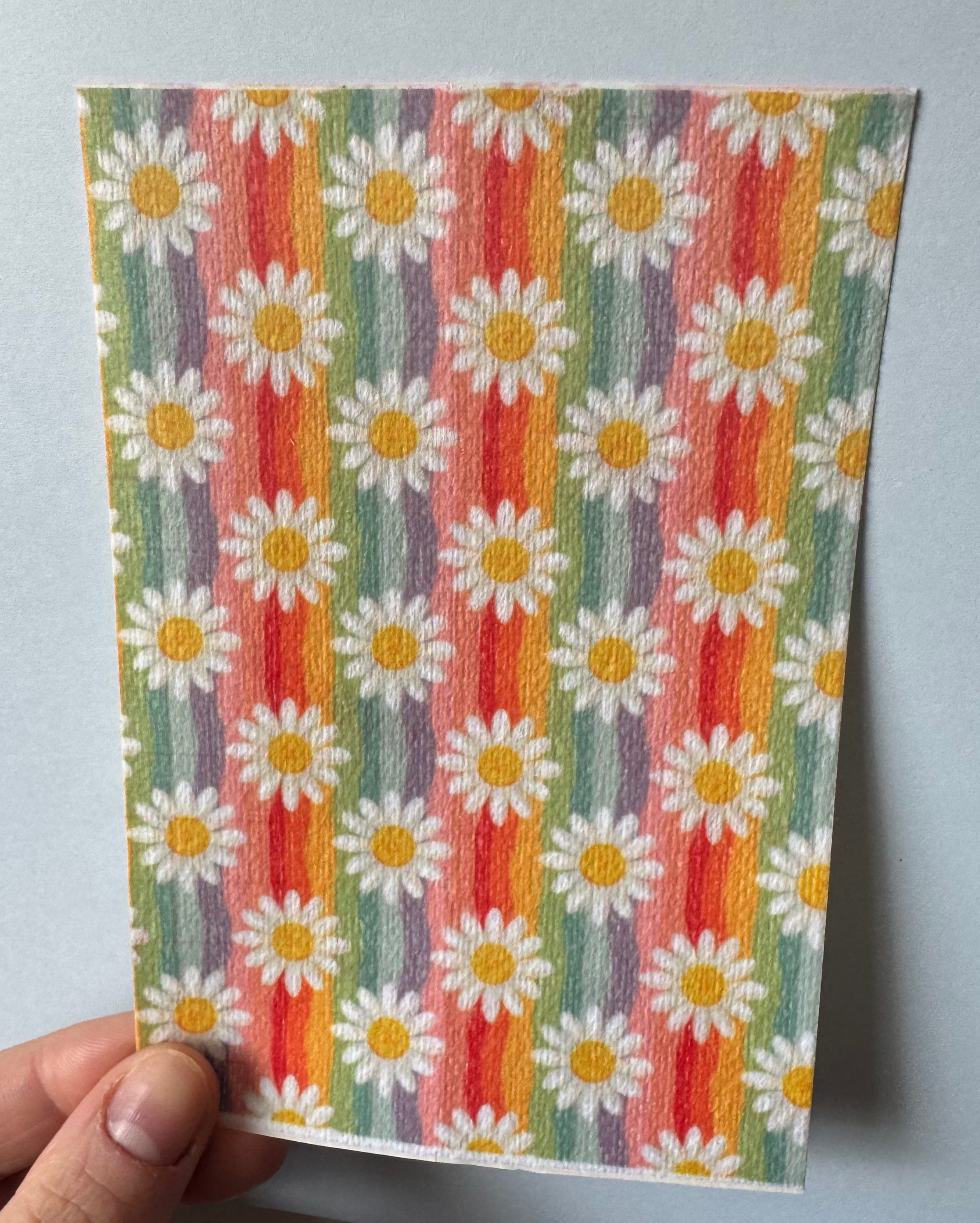 Rainbow Daises Tubie Tape